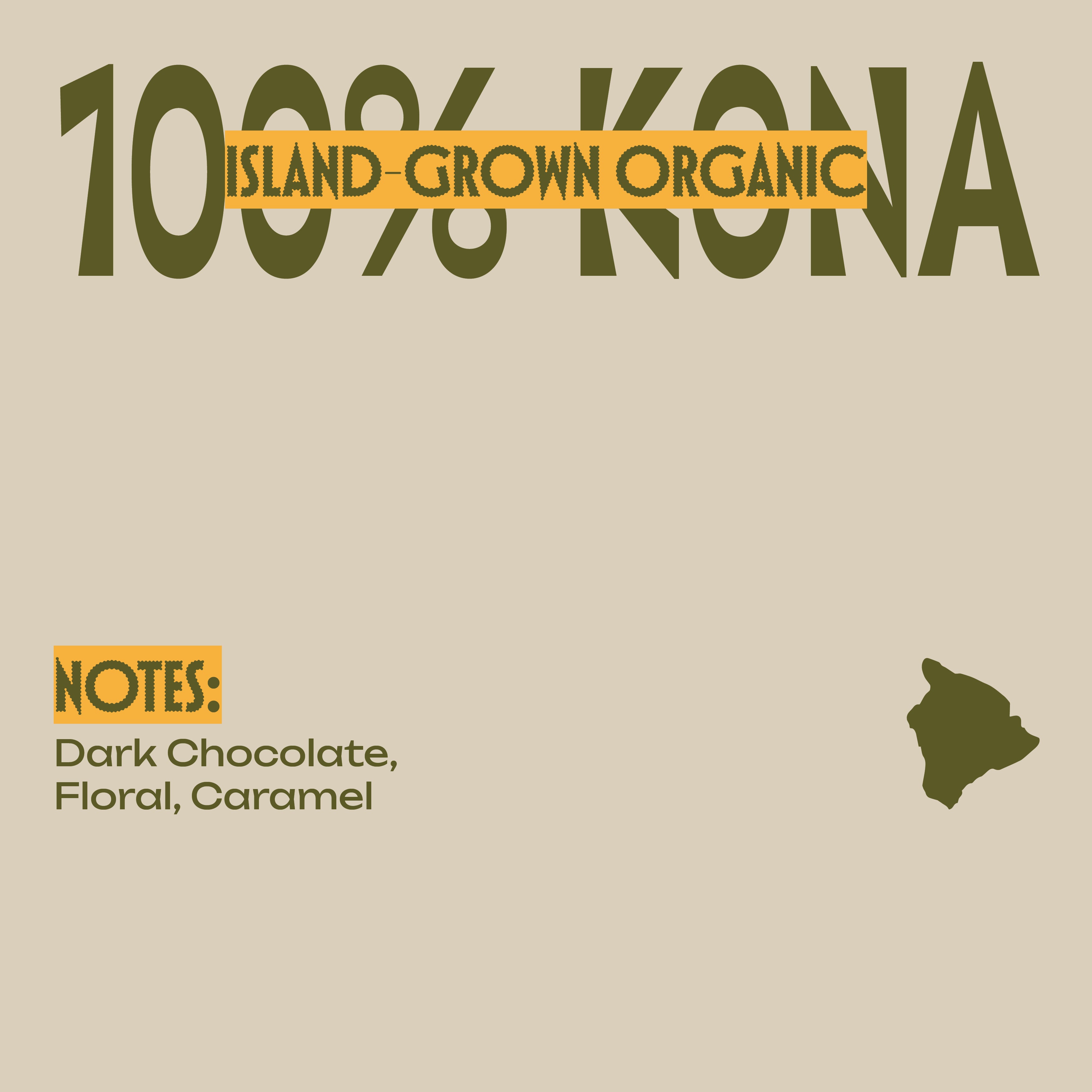 100% Kona Coffee - Whole Bean